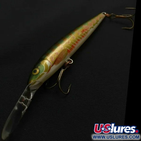 Vintage   Rapala Down Deep Husky Jerk DHJ10, 2/5oz  fishing lure #23837