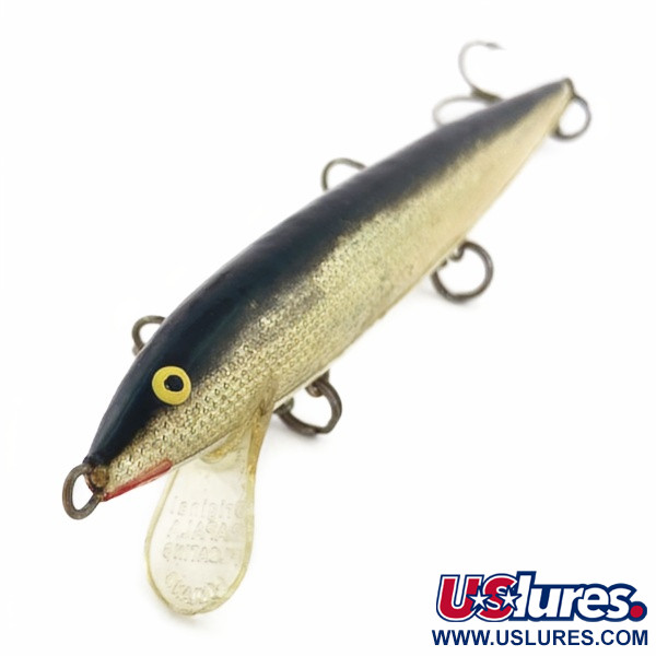Vintage   Rapala Original Floater F11 (Finland), 3/16oz G (Gold) fishing lure #23838