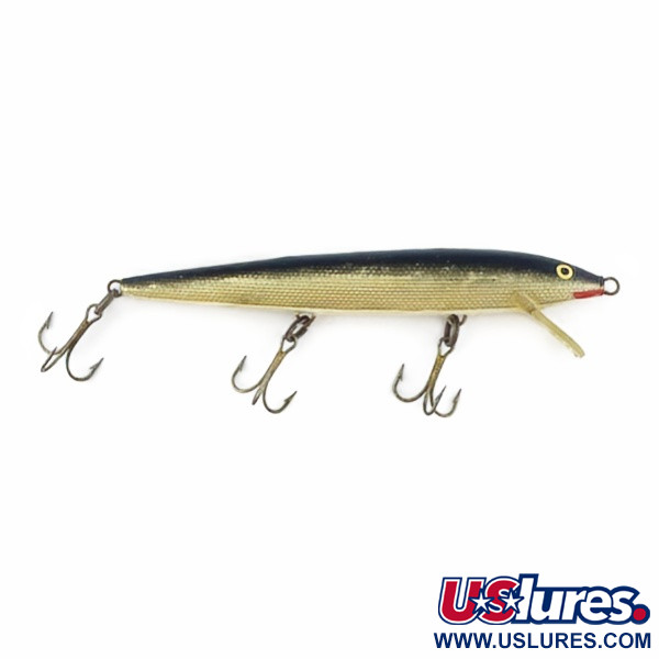 Vintage   Rapala Original Floater F11 (Finland), 3/16oz G (Gold) fishing lure #23838