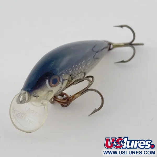 Vintage Rapala Original Floater F4, 1/16oz Shad fishing lure #23839