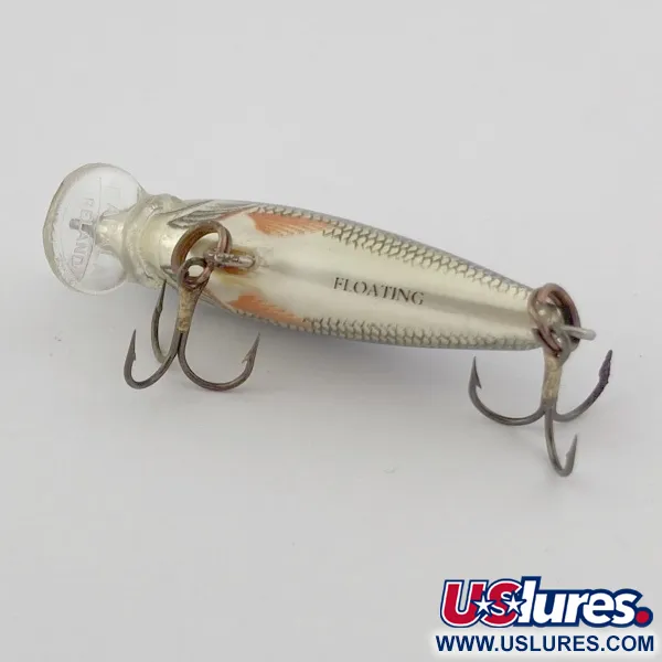 Vintage Rapala Original Floater F4, 1/16oz Shad fishing lure #23839