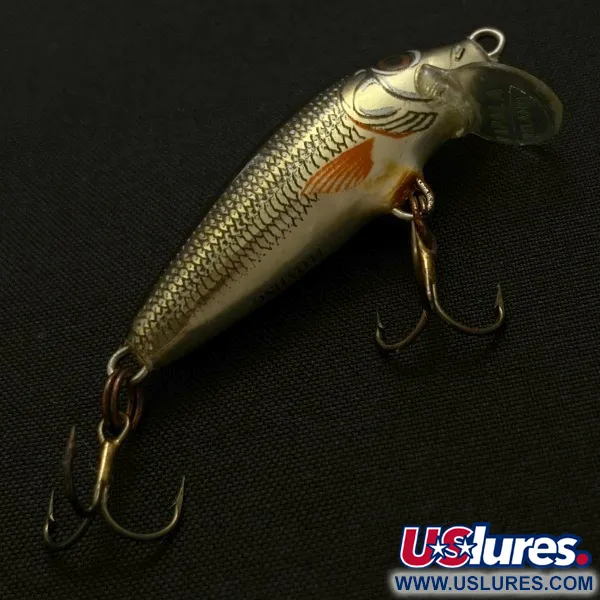 Vintage Rapala Original Floater F4, 1/16oz Shad fishing lure #23839