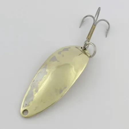 Vintage Seneca Little Cleo (Hula Girl), 1/2oz nickel/gold fishing spoon #23840