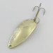 Vintage  Seneca Little Cleo (Hula Girl), 1/2oz nickel/gold fishing spoon #23840