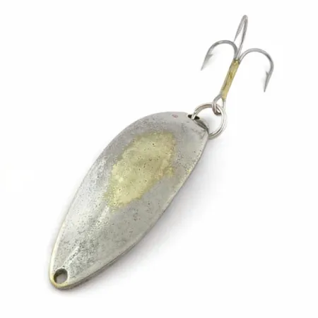 Vintage Seneca Little Cleo (Hula Girl), 1/2oz nickel/gold fishing spoon #23841