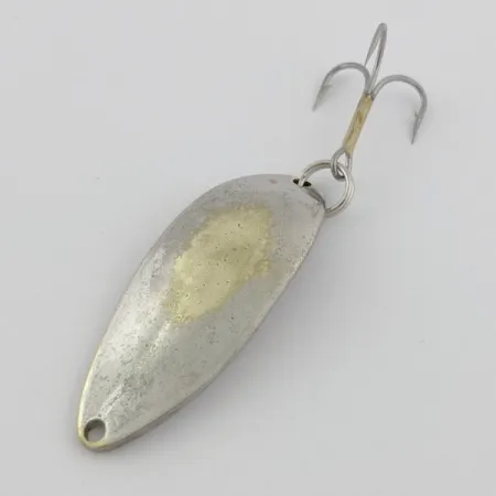 Vintage Seneca Little Cleo (Hula Girl), 1/2oz nickel/gold fishing spoon #23841