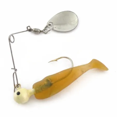 Vintage Mister Twister Spinnerbait, 3/16oz nickel spinning lure #23843