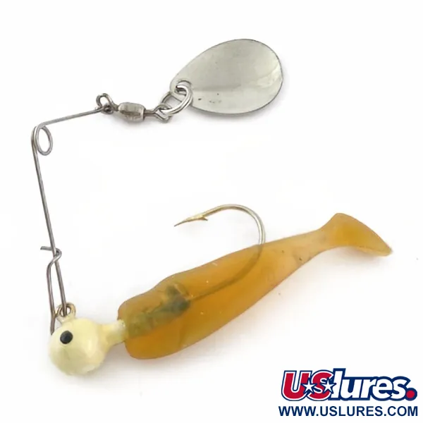 Vintage Mister Twister Spinnerbait, 3/16oz nickel spinning lure #23843