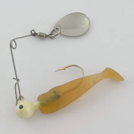 Vintage Mister Twister Spinnerbait, 3/16oz nickel spinning lure #23843