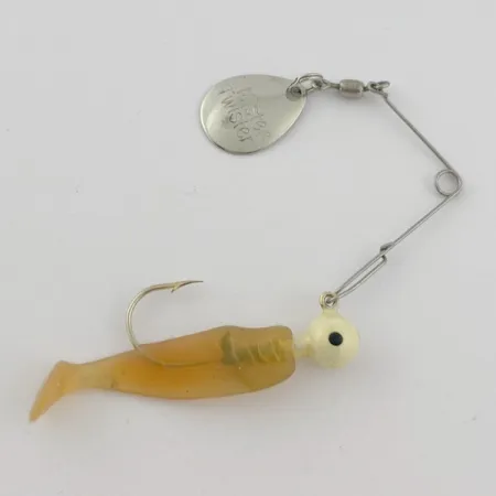 Vintage Mister Twister Spinnerbait, 3/16oz nickel spinning lure #23843