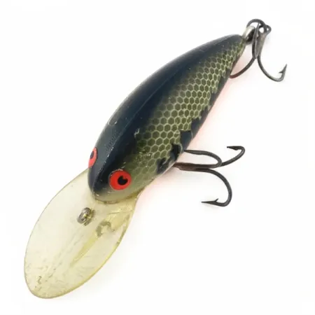 Vintage Bomber Model 7A screw tail, 1/2oz bass fishing lure #23844