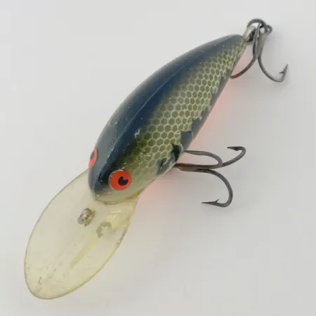 Vintage Bomber Model 7A screw tail, 1/2oz bass fishing lure #23844