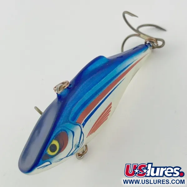 Vintage   Rapala Rattl'n RAP 07 Valvoline SynPower, 3/5oz Blue Valvoline​ fishing lure #23845