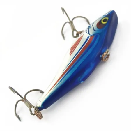 Vintage Rapala Rattl'n RAP 07 Valvoline SynPower, 3/5oz Blue Valvoline​ fishing lure #23845