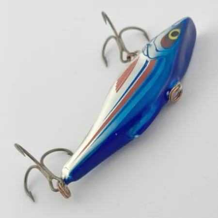 Vintage Rapala Rattl'n RAP 07 Valvoline SynPower, 3/5oz Blue Valvoline​ fishing lure #23845