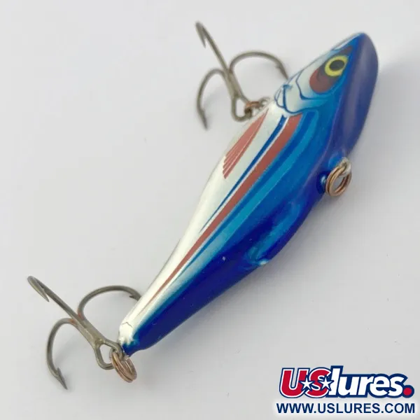 Vintage   Rapala Rattl'n RAP 07 Valvoline SynPower, 3/5oz Blue Valvoline​ fishing lure #23845