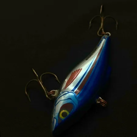 Vintage Rapala Rattl'n RAP 07 Valvoline SynPower, 3/5oz Blue Valvoline​ fishing lure #23845
