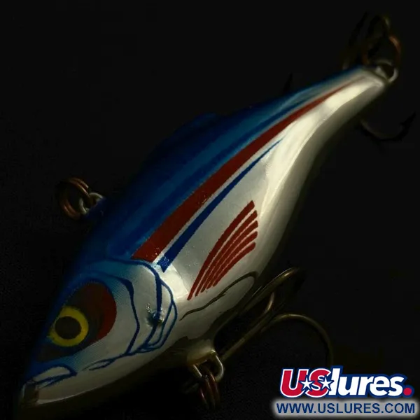Vintage   Rapala Rattl'n RAP 07 Valvoline SynPower, 3/5oz Blue Valvoline​ fishing lure #23845