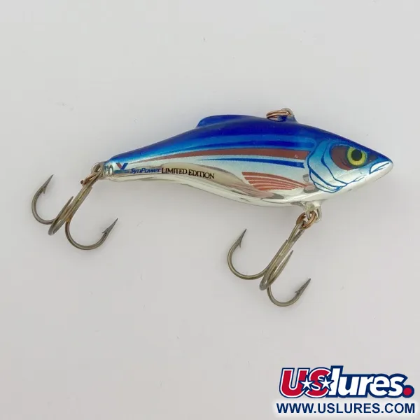 Vintage   Rapala Rattl'n RAP 07 Valvoline SynPower, 3/5oz Blue Valvoline​ fishing lure #23845