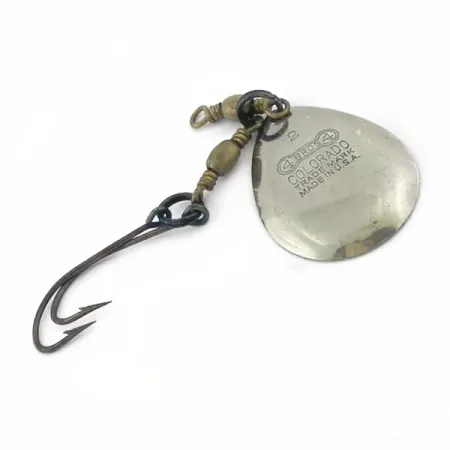 Vintage 4 Bros 4 Brothers  Colorado Spinner, 1/8oz nickel/copper spinning lure #23848