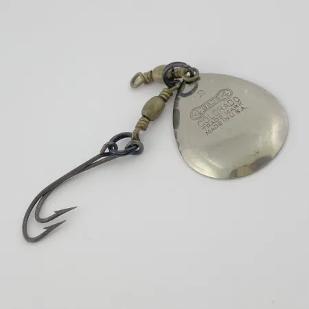 Vintage 4 Bros 4 Brothers  Colorado Spinner, 1/8oz nickel/copper spinning lure #23848