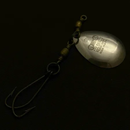 Vintage 4 Bros 4 Brothers  Colorado Spinner, 1/8oz nickel/copper spinning lure #23848