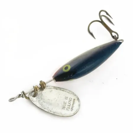 Vintage Blue Fox Super Vibrax Minnow Spin 1, 1/8oz Silver spinning lure #23849