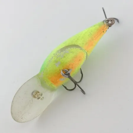 Vintage Bomber model 6A screw tail, 1/3oz Green fishing lure #23850