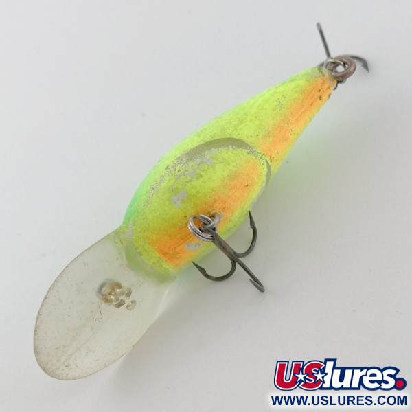 Vintage   Bomber model 6A , 1/3oz Green fishing lure #23850