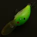 Vintage   Bomber model 6A screw tail, 1/3oz Green fishing lure #23850