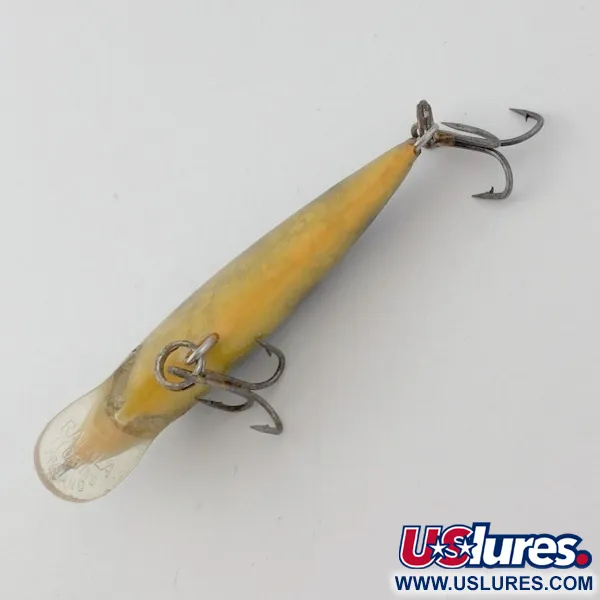 Vintage   Rapala Original Floater F5, 3/32oz FT fishing lure #23852
