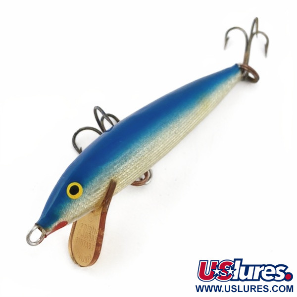 Vintage   Rapala Original Floater F7 (Finland), 1/8oz B fishing lure #23853
