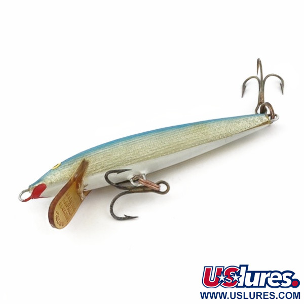 Vintage   Rapala Original Floater F7 (Finland), 1/8oz B fishing lure #23853