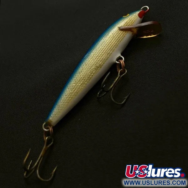 Vintage   Rapala Original Floater F7 (Finland), 1/8oz B fishing lure #23853