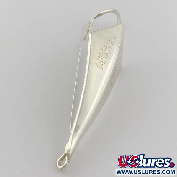 Vintage   Rebel Arrowhead, 2/5oz silver fishing spoon #23854