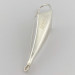Vintage   Rebel Arrowhead, 2/5oz silver fishing spoon #23854