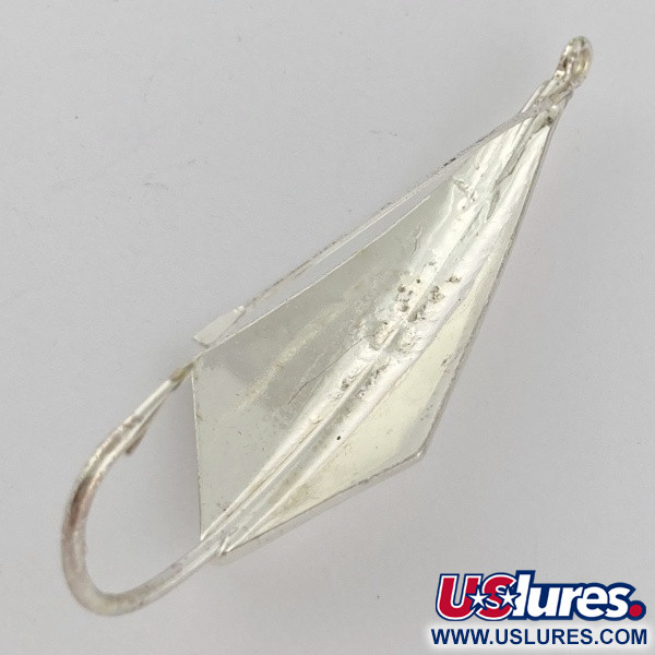 Vintage   Rebel Arrowhead, 2/5oz silver fishing spoon #23854