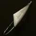 Vintage   Rebel Arrowhead, 2/5oz silver fishing spoon #23854