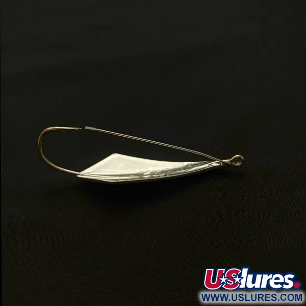 Vintage   Rebel Arrowhead, 2/5oz silver fishing spoon #23854