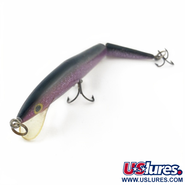 Vintage  Atlantic Lures Atlantic lure Joint-fina, 1/3oz purple fishing lure #23856