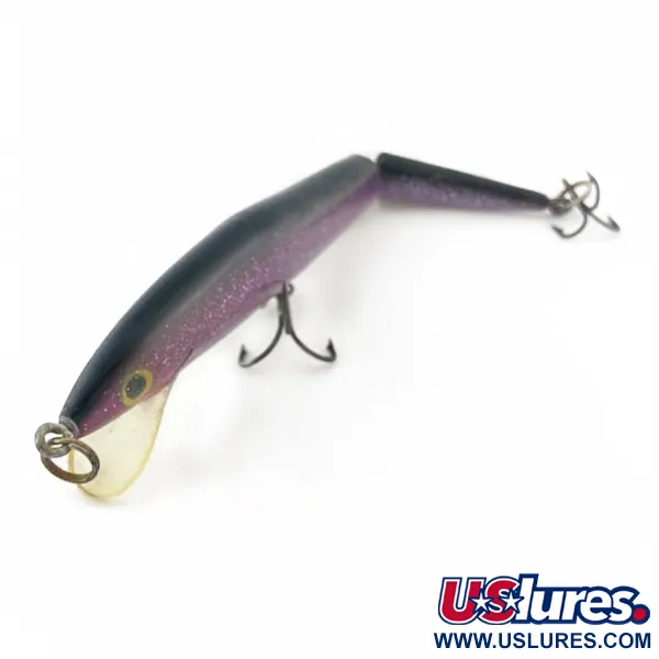 Vintage Atlantic Lures Atlantic lure Joint-fina, 1/3oz purple fishing lure #23856