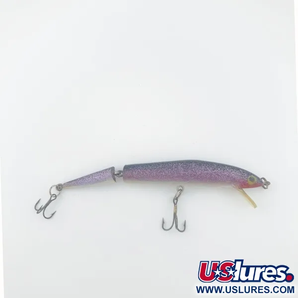 Vintage Atlantic Lures Atlantic lure Joint-fina, 1/3oz purple fishing lure #23856