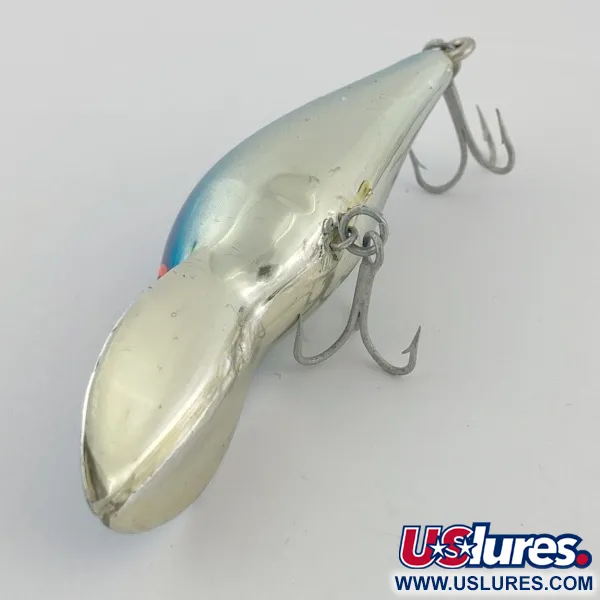 Vintage   Bomber model 6A Screw tail, 2/5oz Blue fishing lure #23857