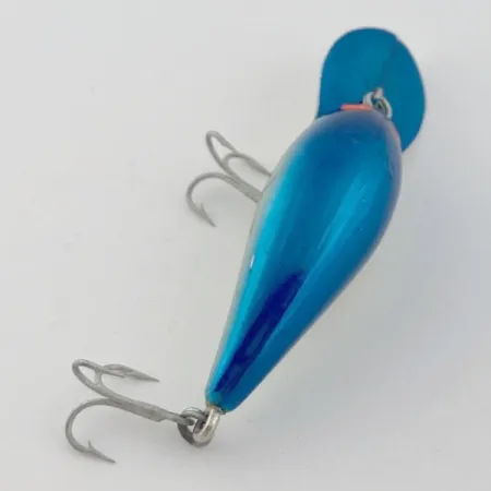 Vintage Bomber model 6A Screw tail, 2/5oz Blue fishing lure #23857