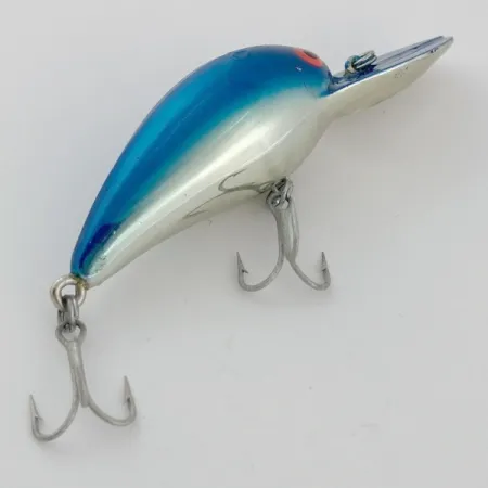Vintage Bomber model 6A Screw tail, 2/5oz Blue fishing lure #23857