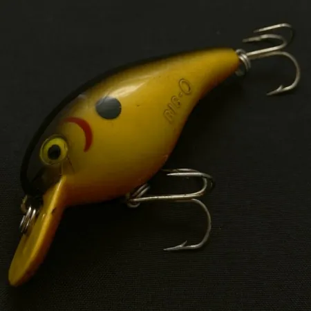 Vintage Cotton Cordell Big O, 1/2oz Shad fishing lure #23858