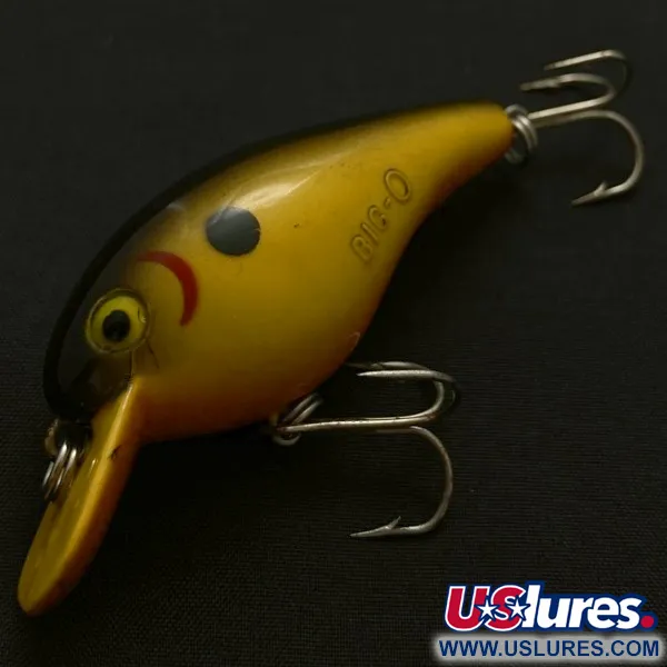 Vintage   Cotton Cordell Big O, 1/2oz Shad fishing lure #23858