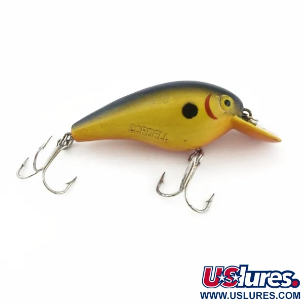 Vintage   Cotton Cordell Big O, 1/2oz Shad fishing lure #23858