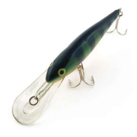 Vintage Rapala Shad Rap Deep Runner 07, 1/4oz FT (Fire Tiger) fishing lure #23859