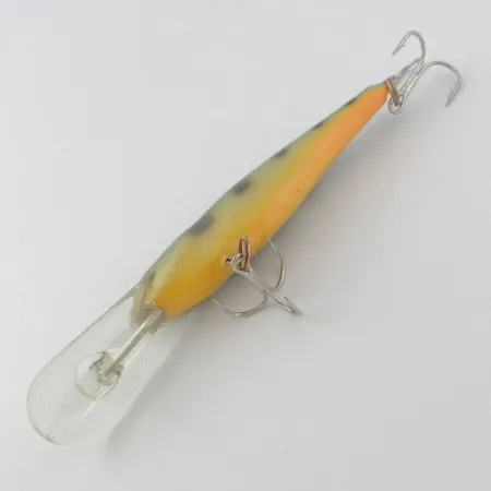 Vintage Rapala Shad Rap Deep Runner 07, 1/4oz FT (Fire Tiger) fishing lure #23859